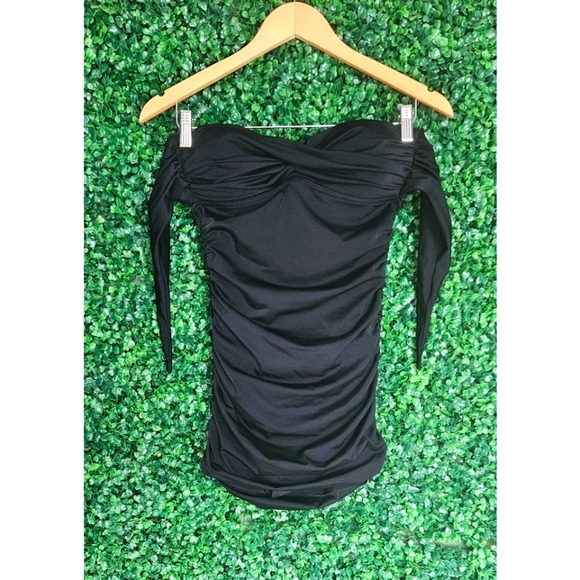 Charlotte Russe Strappless one piece - Picture 2 of 5